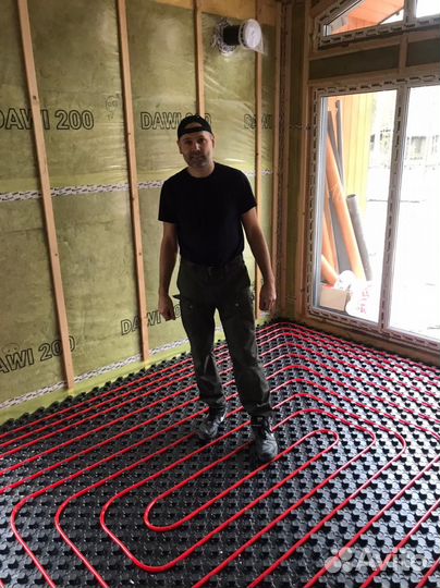 Монтаж системы отопления