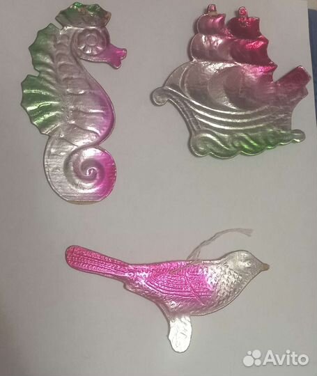 Елочные игрушки СССР