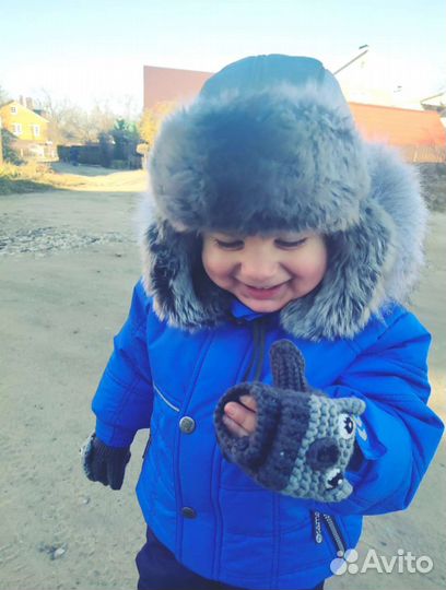 Шапка зимняя детская