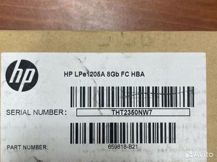 Адаптер LPe1205A 8Gb FC HBA Opt (659818-B21