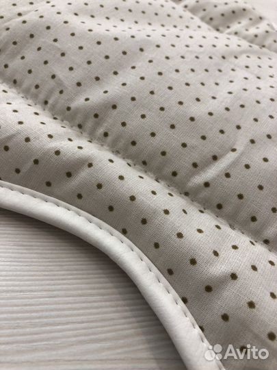 Матрасик из хлопка на стульчик для кормления