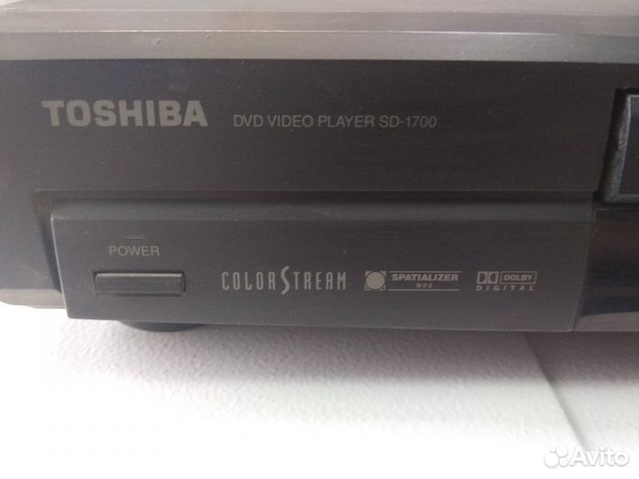Toshiba SD-1700U DVD video player