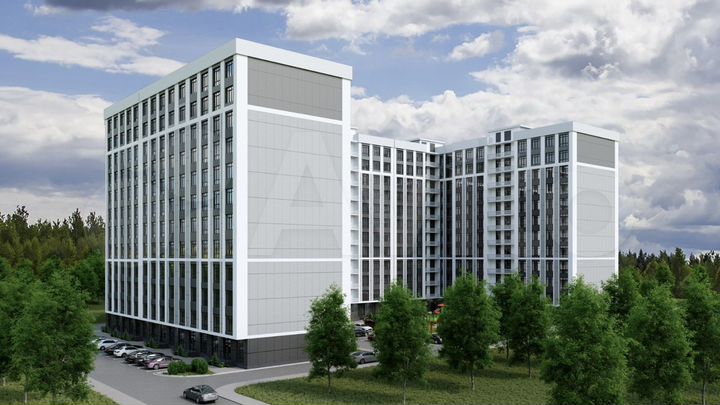2-к. квартира, 74 м², 3/12 эт.