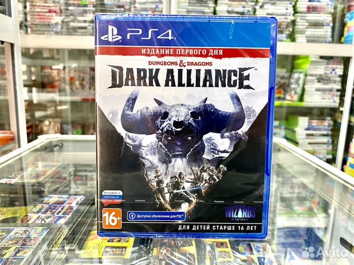 Dungeon Dragons Dark Alliance игра для Ps 4 Новый