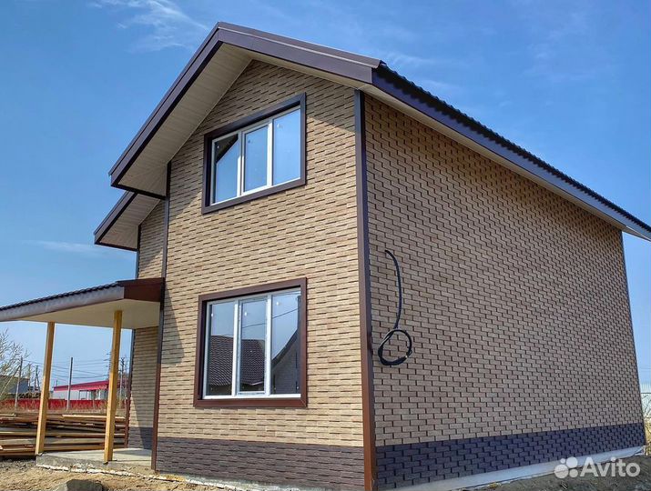 Фасадные панели под кирпич/камень (Альта профиль)