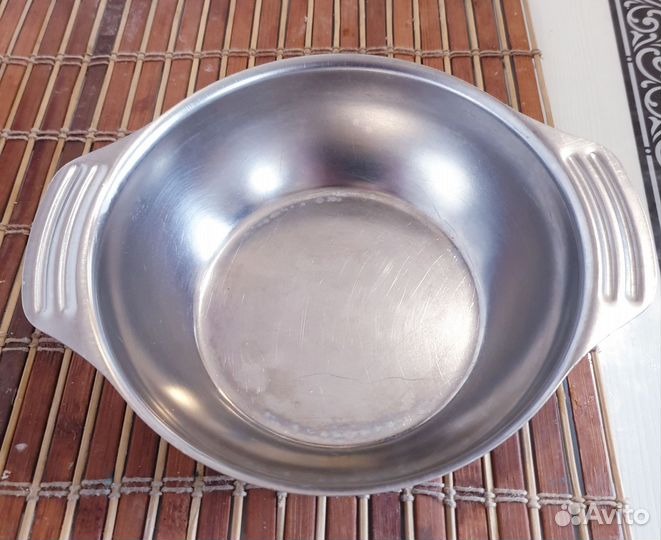 Тарелки из нержавейки СССР