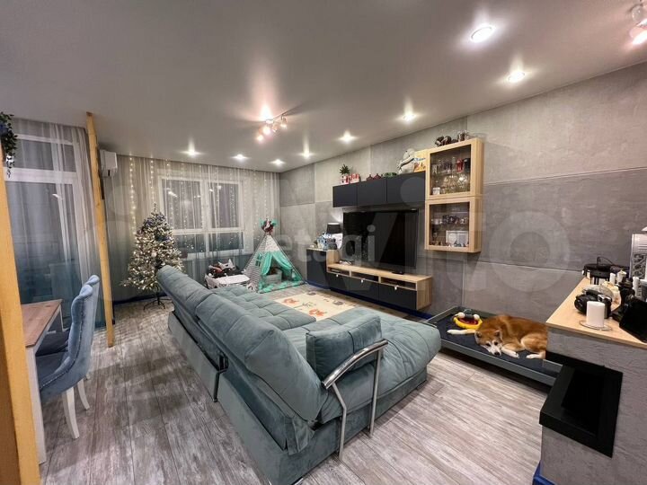 2-к. квартира, 71,1 м², 24/25 эт.