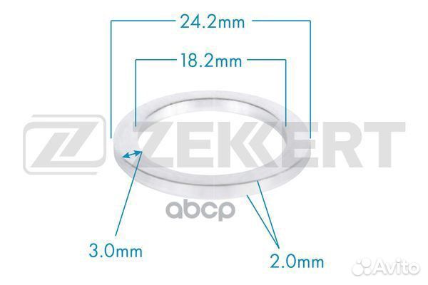 Шайба Toyota (миним. кол-во заказа 10 шт) be-35