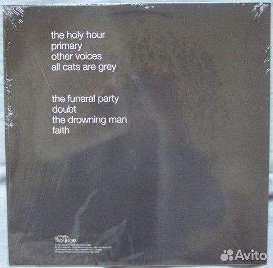 Виниловая пластинка cure THE - faith (grey LP)