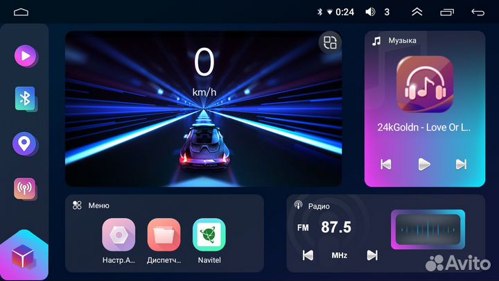 Магнитола для LADA Granta,Kalina