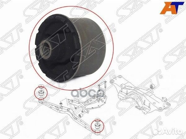 Сайлентблок задней балки subaru forester 01-07