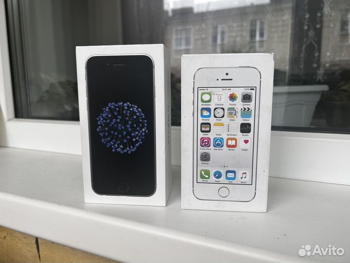Коробка iPhone 6, iPhone 5s