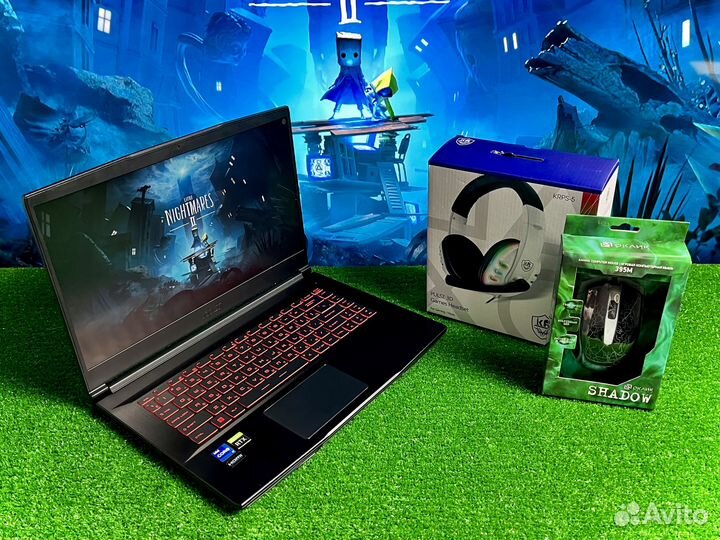 Топовый игровой ноутбук MSI / RTX / Гарантия