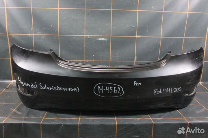 Бампер задний - Hyundai Solaris 1