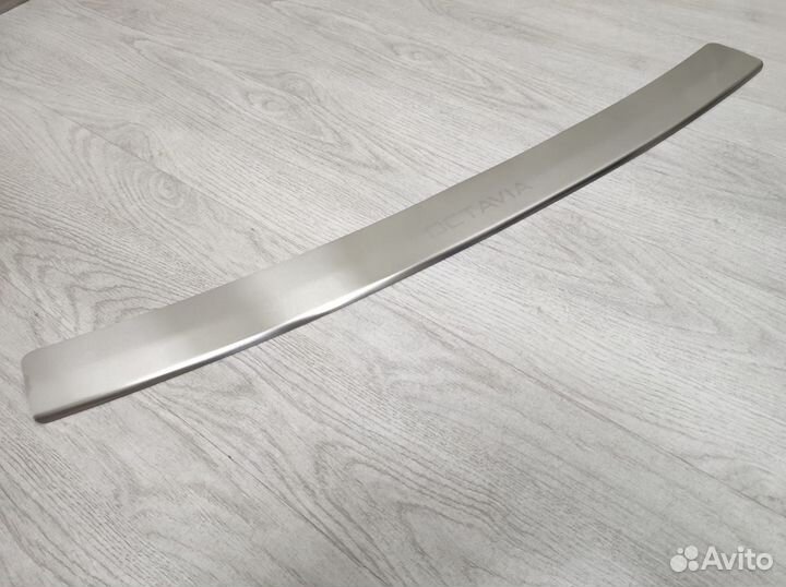 Накладка на задний бампер Skoda Octavia A8 2020-нв