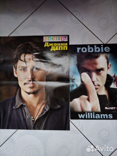 Постеры из журналов 