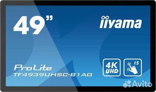 Монитор Iiyama 49 TF4939uhsc-B1AG черный сенсорный