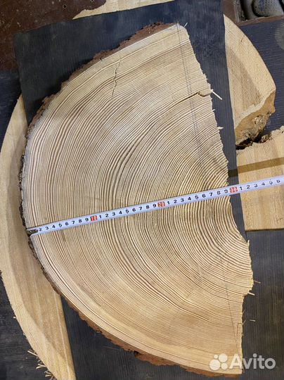 Слэбы из дерева, лиственница