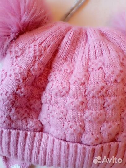 Шапка зимняя для девочки