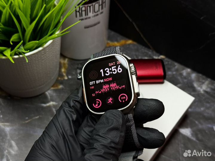 Новые Apple watch Ultra 2 49mm Натуральный титан