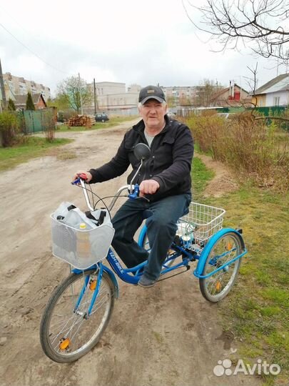 Трёх колёсный вело для взрослых