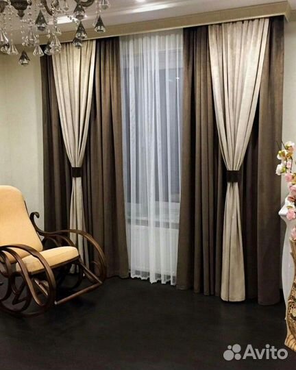 Пошив штор и тюль