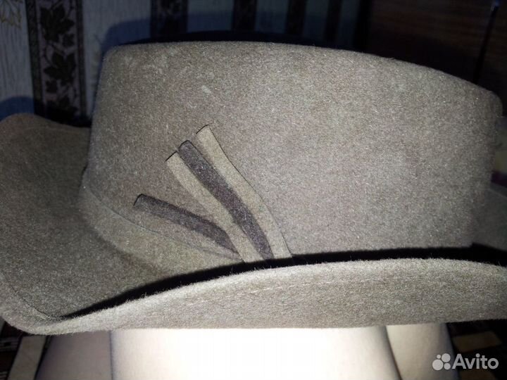 Шляпка новая, настоящий фетр