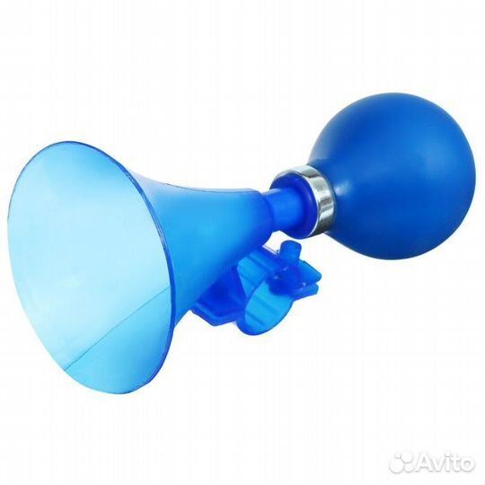 Клаксон гудок вело синий; 59409