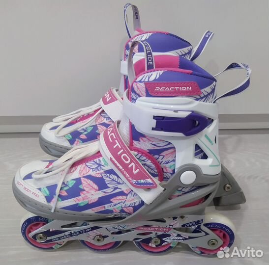 Роликовые коньки раздвижные Reaction