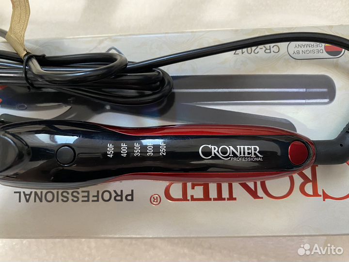 Плойка для афрокудрей Cronier