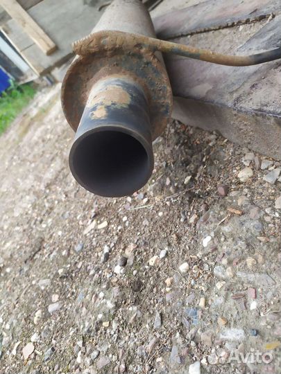 Глушитель на ладу Калину хэтчбэк