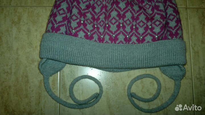 Шапочка шерстяная зимняя Jacot 52-54р