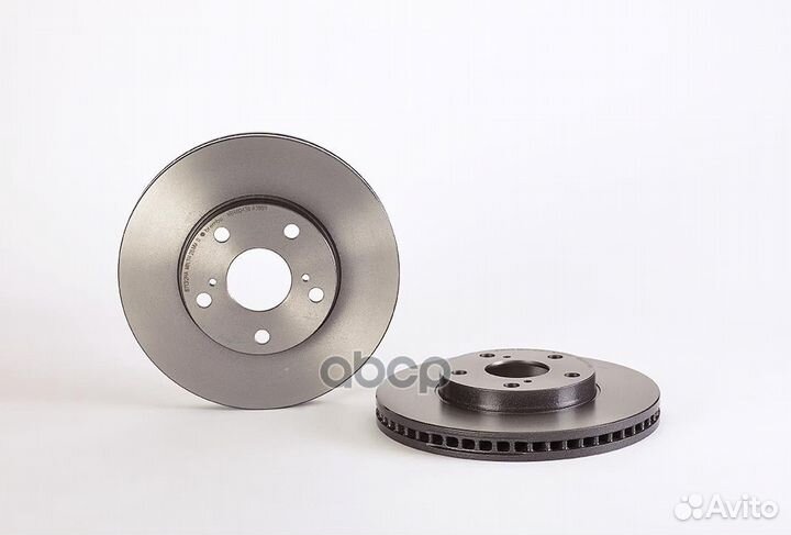 Диск тормозной передний brembo 09.A386.11 09.A3