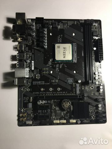 Материнская плата gigabyte GA-A320M-S2H купить в Москве | Электроника ...