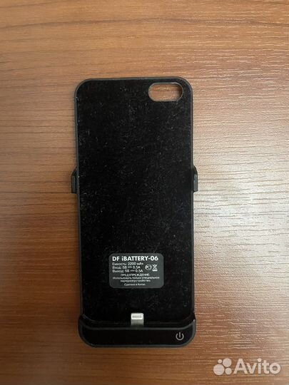 Чехол-аккумулятор DF iBattery-06 (iPhone 5/5S/5SE)