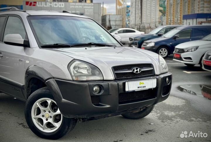 Hyundai Tucson 2.7 AT, 2004, 162 400 км