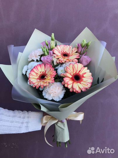 Букеты и композиции из гербер