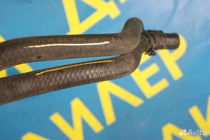 Тосольный патрубок Mercedes-Benz W210