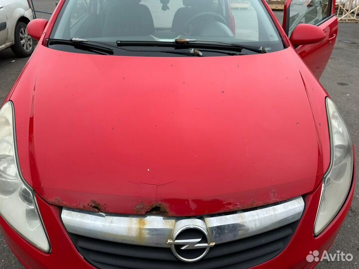 Капот на opel corsa d 2008 г