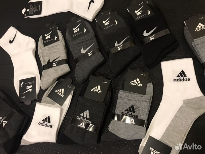 Носки Nike, Adidas. Доставка