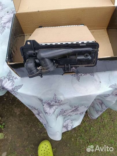 Радиатор печки renault Logan