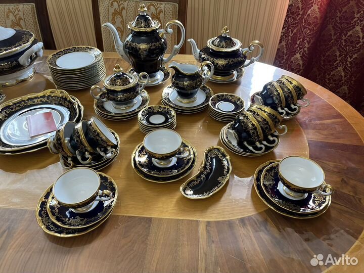 Чайно столовый сервиз на 12 персон Weimar Uvel