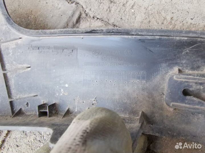 Расширитель крыла передний правый Hyundai Santa Fe