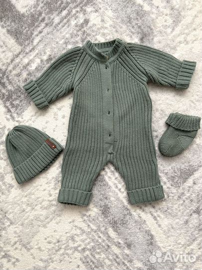 Вязаный костюм детский