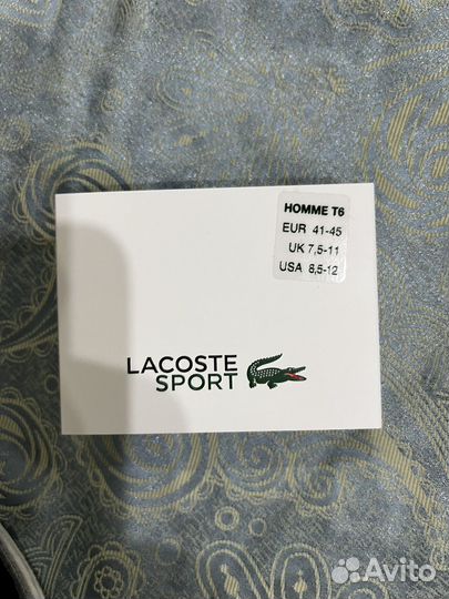 Носки lacoste оригинал