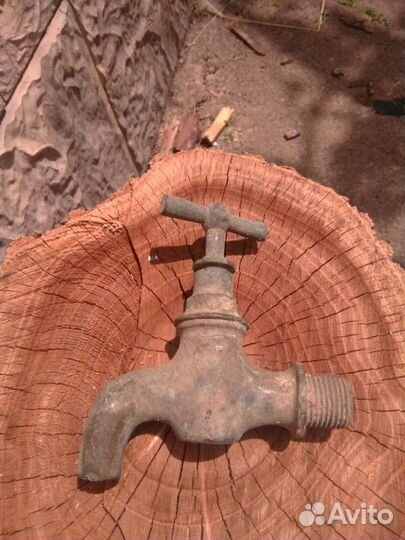 Фитинг. кран медный