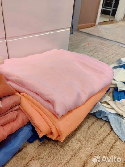 Тюль вуаль (без блеска)