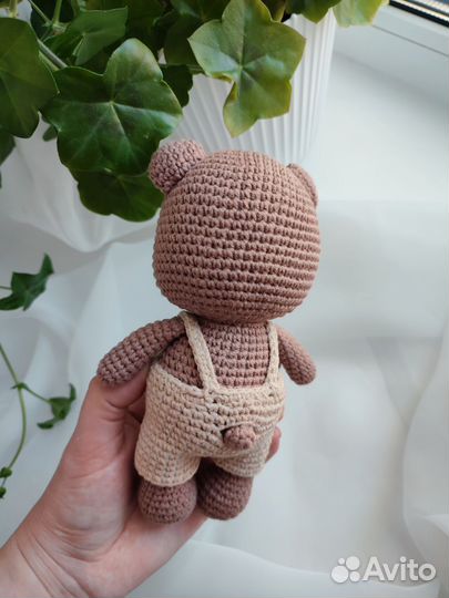 Мишка и зайка ручной работы