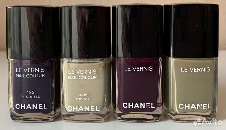 Лак для ногтей chanel и dior