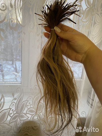Волосы для наращивания бу